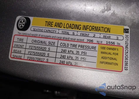 2018 GMC Sierra 1500 Slt z USA, uszkodzony, nr VIN 3GTU2NEC5JG615619